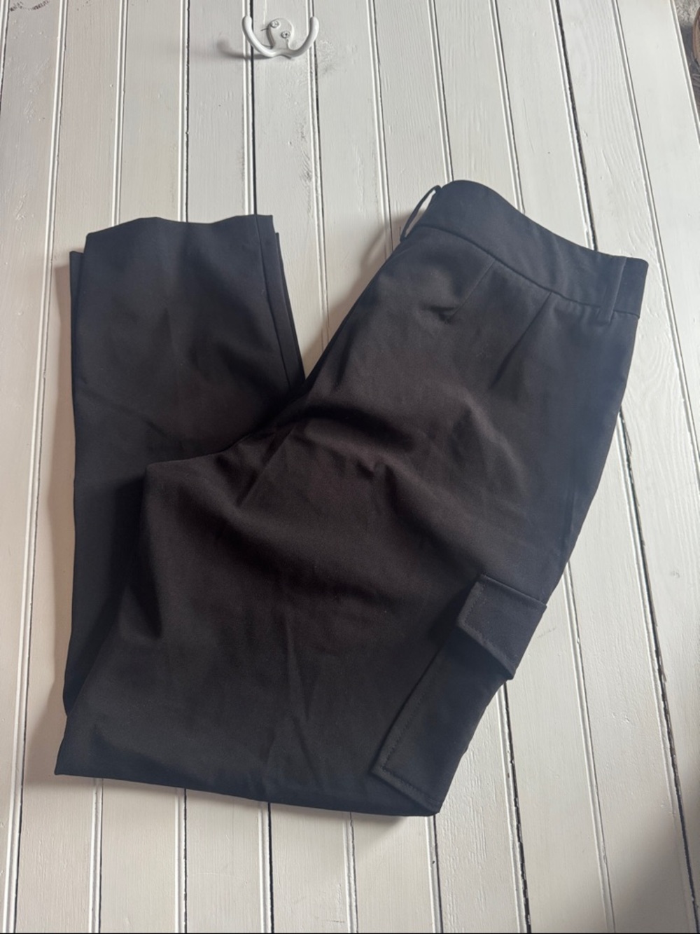 Calvin Klein Straight Leg Pants Black Size 10